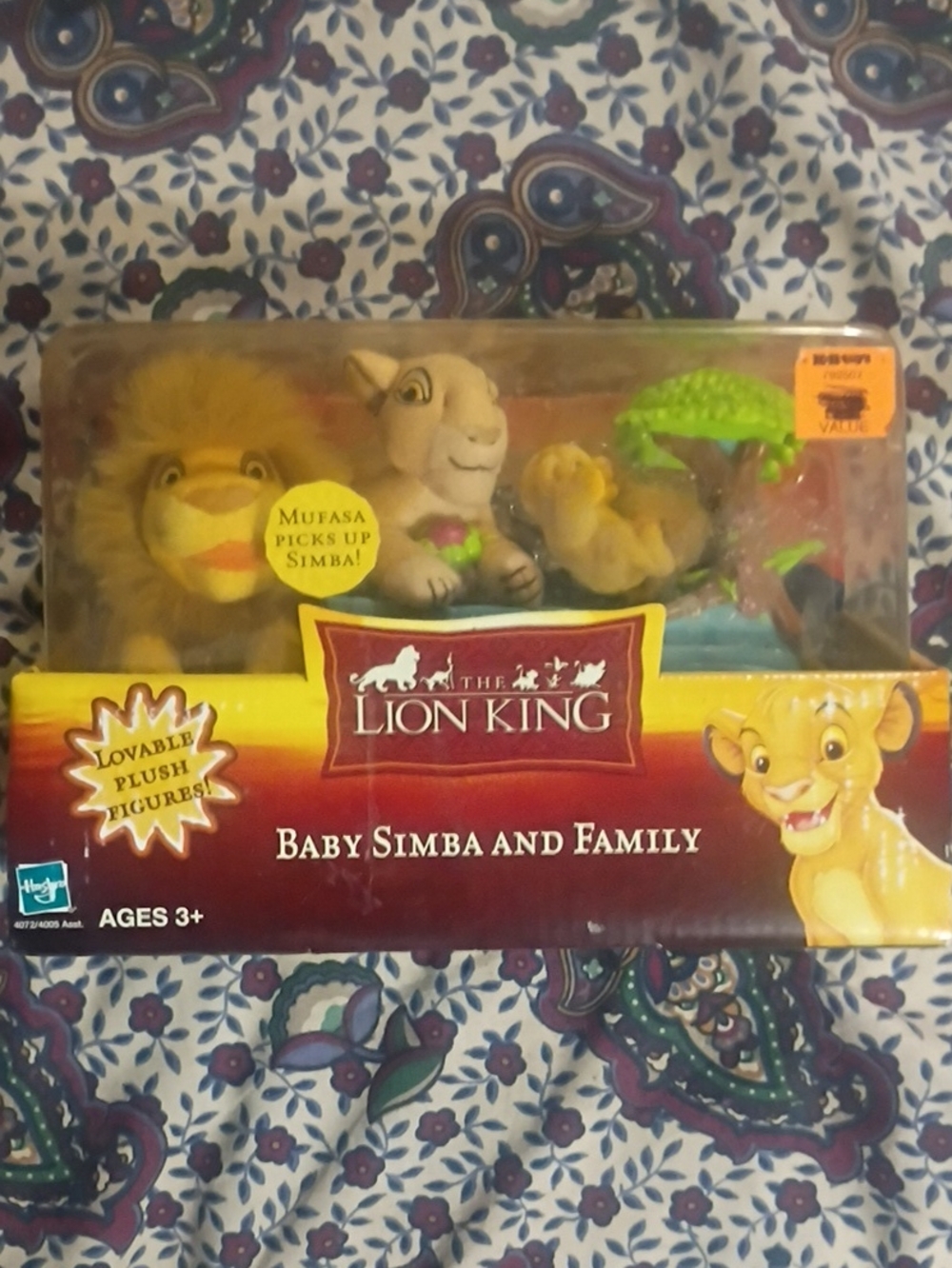 Disney Lion King Plush Family Set - Yellow and Tan